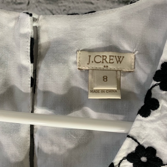 J. Crew Factory Flower Embroidered Racerback Tank - Picture 4 of 5